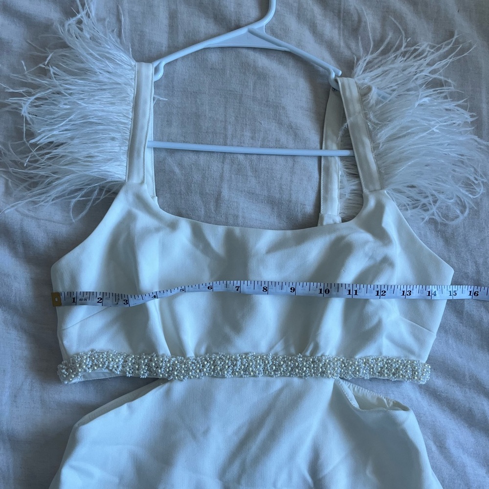 NWOT Likely Taliah Midi Gown White Size 0 - Picture 16 of 17